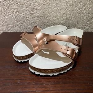 Birkenstock Yao Balance Metallic Copper EU38 W7